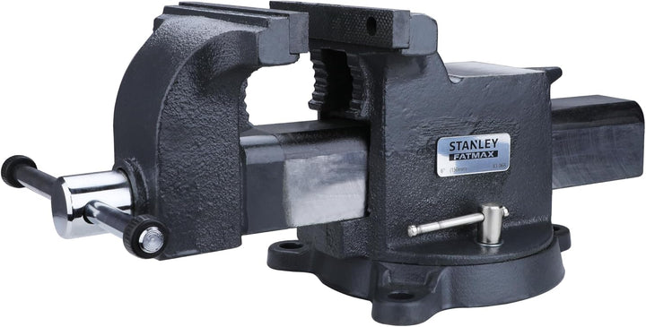 Stanley Maxsteel Schraubstock (schwere Ausführung, 85 mm Ausladung, 100 mm Spannweite, 1400 kg Spann