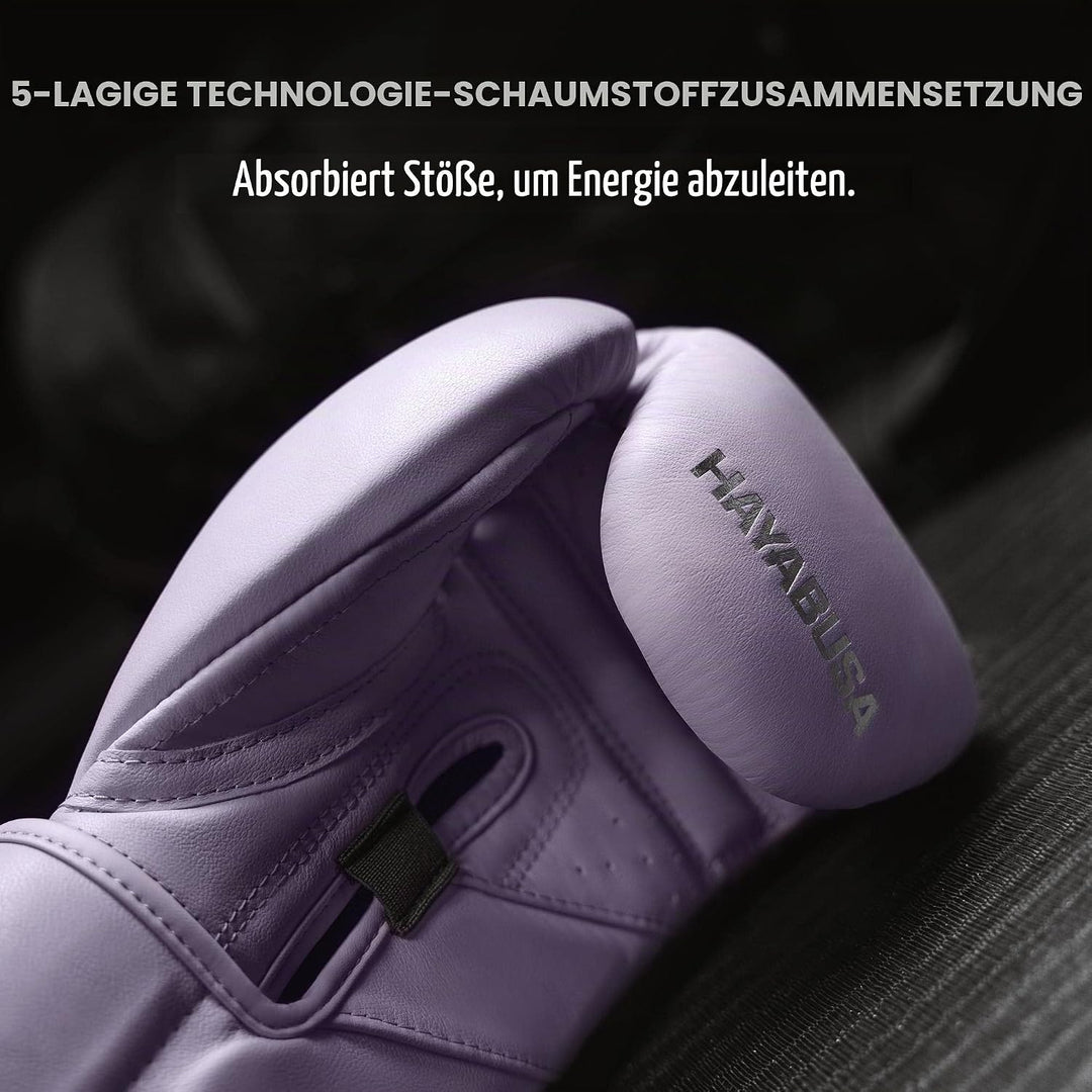 Hayabusa T3 Kanpeki Bokshandschoenen 12oz Glyzinie lila, 12oz Glyzinie lila