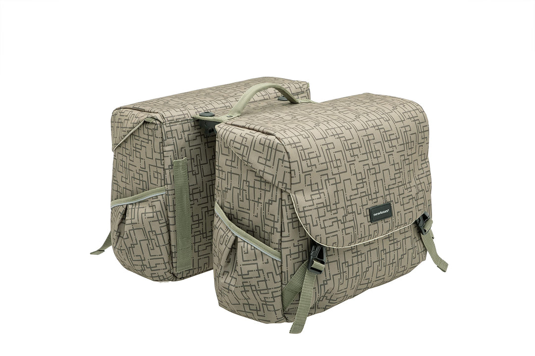 New Looxs Mondi Joy Double Racktime Doppeltasche, Ivy 38 Liter Ivy Walnut, 38 Liter Ivy Walnut