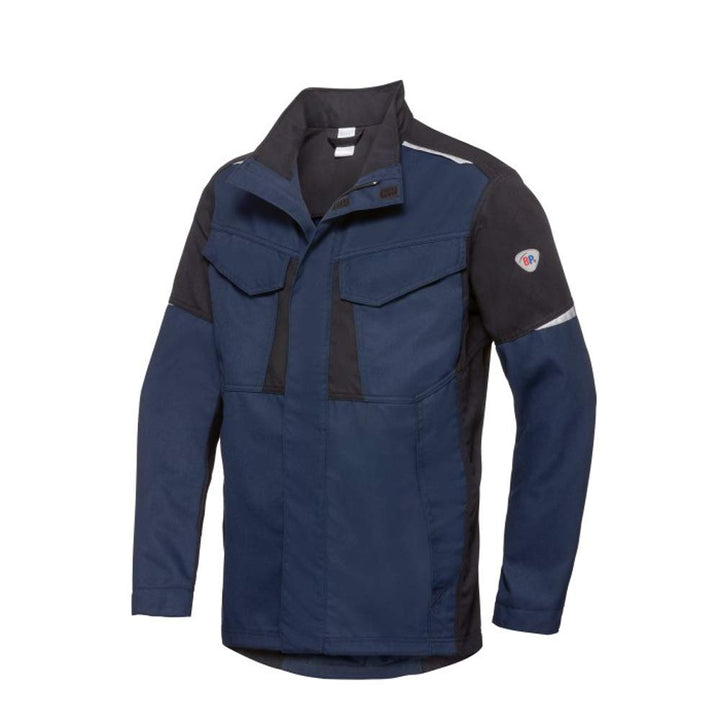 BP 2438-581-1432-56/58n Arbeitsjacke für Männer, Stehkragen, Verdeckter Reissverschluss, 0.35 Aramid
