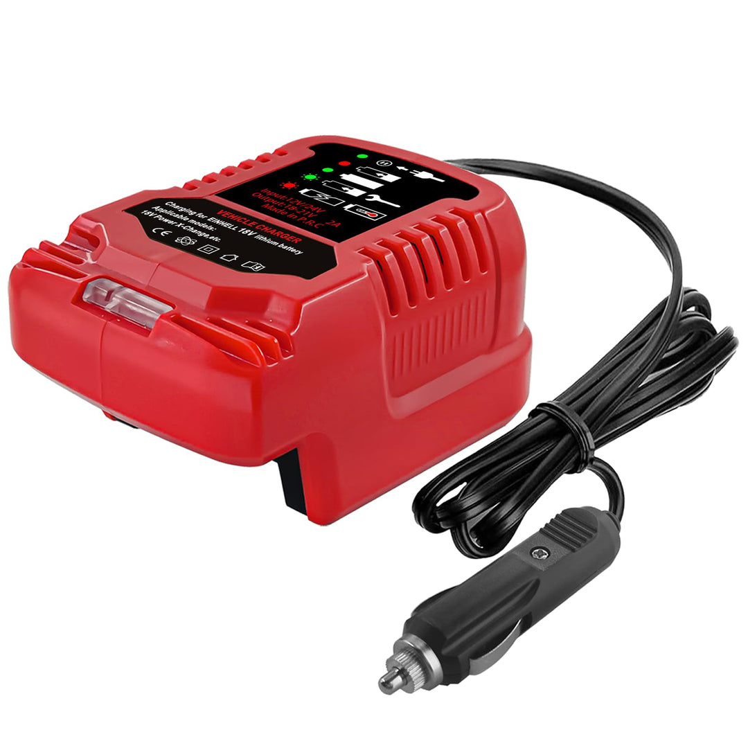 Auto Mini-Ladegerät Passt für Einhell 18V Power X-Change Li-ion Akku, 2A Bequemes Ladegerät für PXC