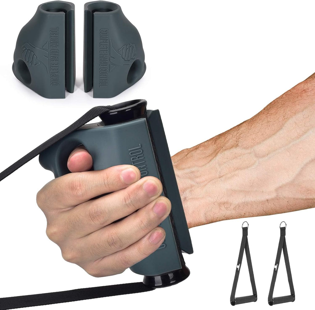 Complete Hand Control: Fat Grip Krafttrainer – Set mit 2 benutzerdefinierten Händen mit Premium-Grif