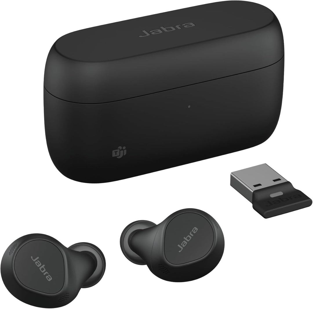 Jabra Evolve2 Buds True Wireless In-Ear-Bluetooth mit aktiver Geräuschunterdrückung, MultiSensor Voi