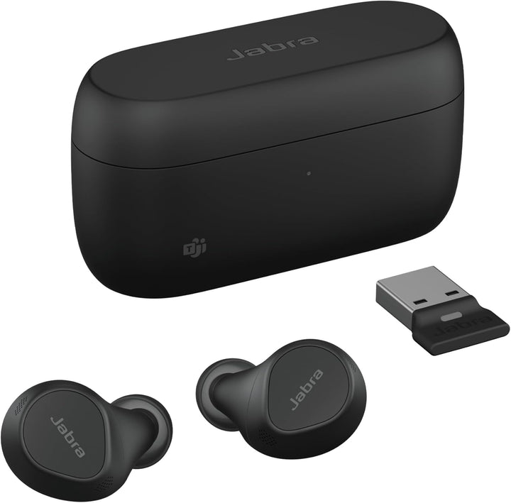 Jabra Evolve2 Buds True Wireless In-Ear-Bluetooth mit aktiver Geräuschunterdrückung, MultiSensor Voi