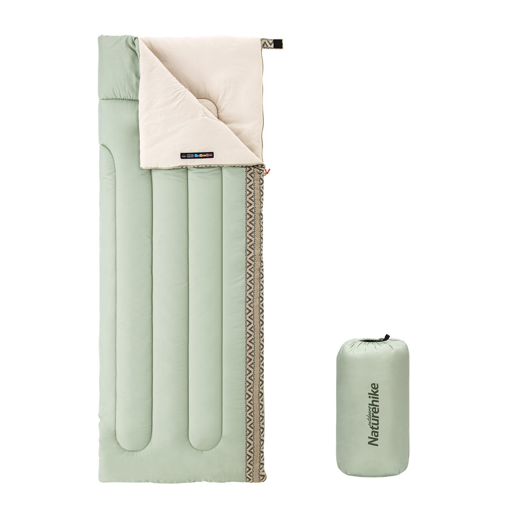 Naturehike Schlafsack Ideal für Erwachsene Wasserdichter Leichter Deckenschlafsack 3-4 Jahreszeiten