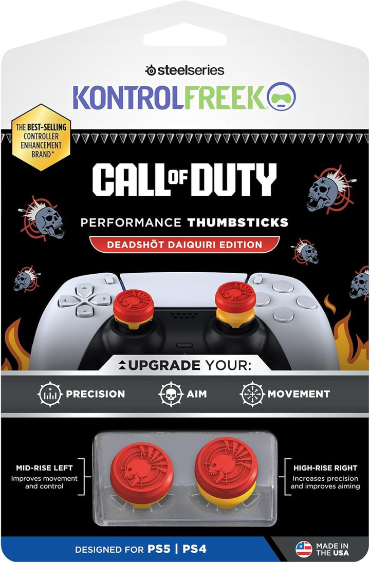KontrolFreek Call of Duty® Deadshot Daiquiri für PlayStation – Performance Thumbsticks – Collector’s