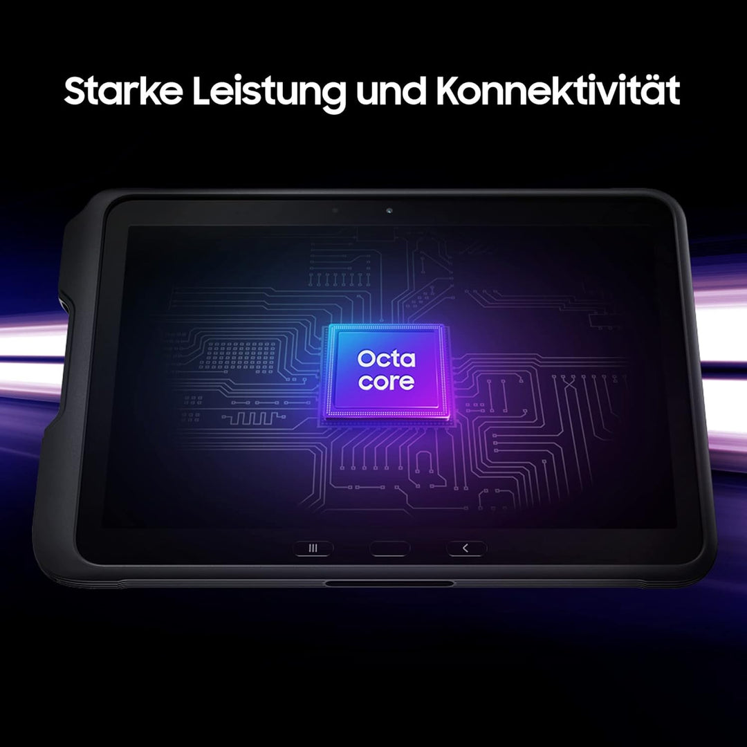 Samsung Galaxy Tab Active4 Pro 5G Enterprise Edition, robustes 10,1 Zoll Android Tablet, 128 GB, 7.6