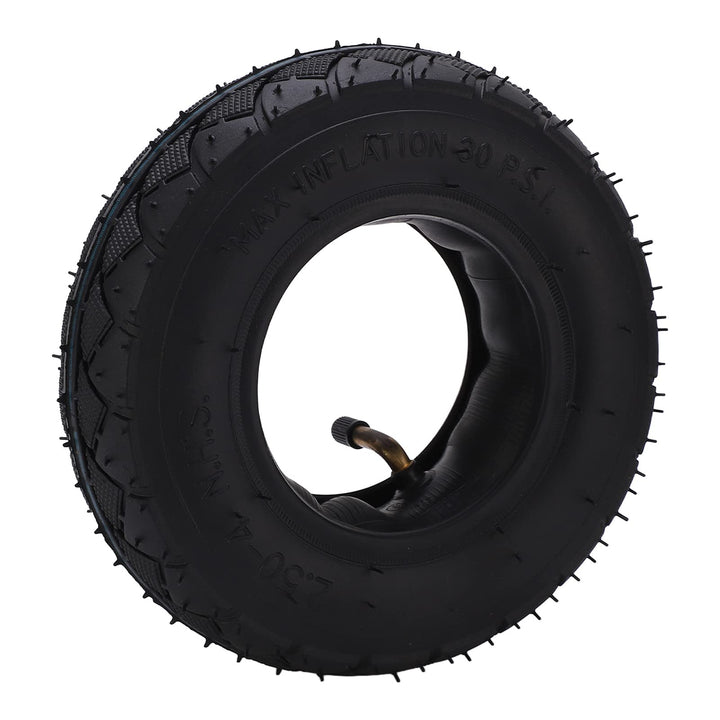 Hozee 2.50-4 Reifen und Schlauch, Safe Low Noise 2.50-4 Reifen- und Schlauchsatz Gummi für Sackkarre