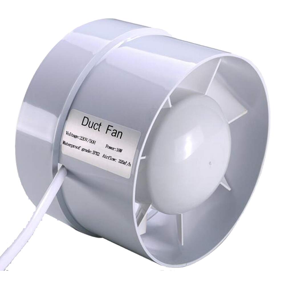 SAILFLO Abluftventilator, 15,2 cm Inline-Kanalverstärker, 18 W, 188 CFM Belüftung für Luftzirkulatio