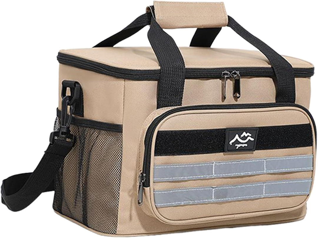 Beach Cooler, Insulated Lunch Box, 11.81x8.27x7.28 Inches Waterproof Transport Box, Lightweight Desi
