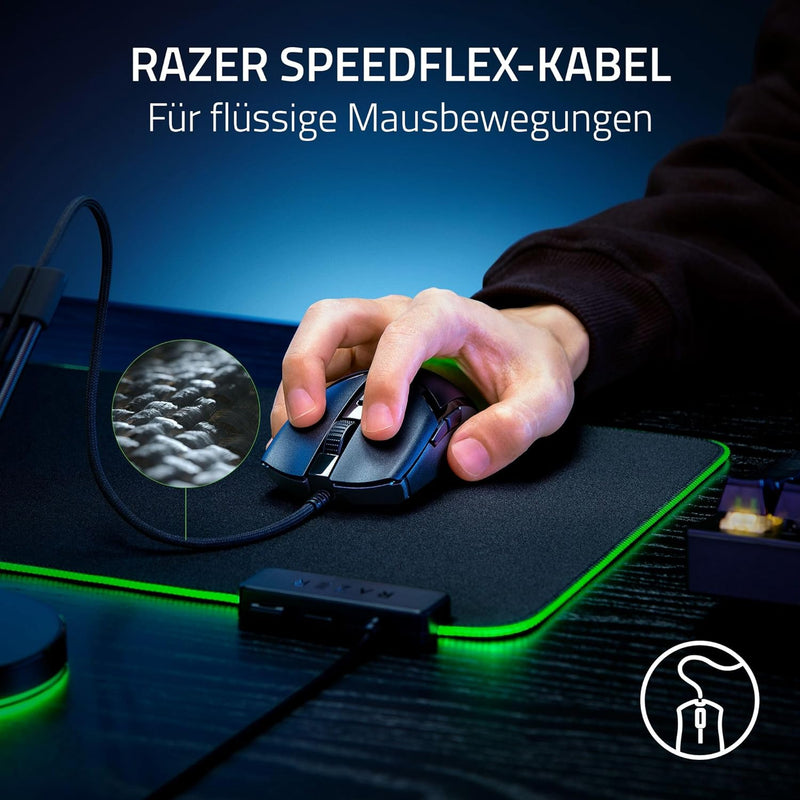 Razer Cobra - Leichte kabelgebundene Gaming-Maus mit Chroma RGB (Federleichte 57 g, Optische Maus-Sw