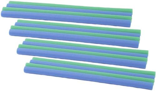 HUDORA Ersatz Schaumstoffrohre mit 25/26mm Innendurchmesser für bis zu 8 Stangen 16 Stück, 16 Stück