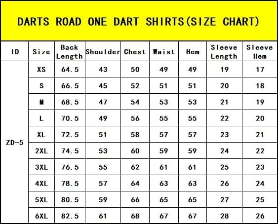 CUESOUL Darts Road ONE Atmungsaktiver Dart-Shirt 3XL Orange, 3XL Orange