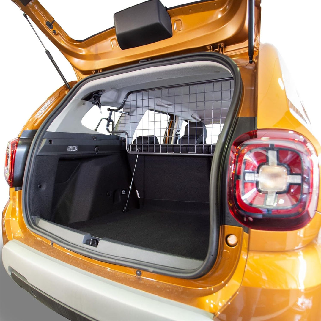 Travall Hundegitter für Dacia Duster (2018-2024) Fahrzeugspezifisches Hundegitter, Kofferraumschutz