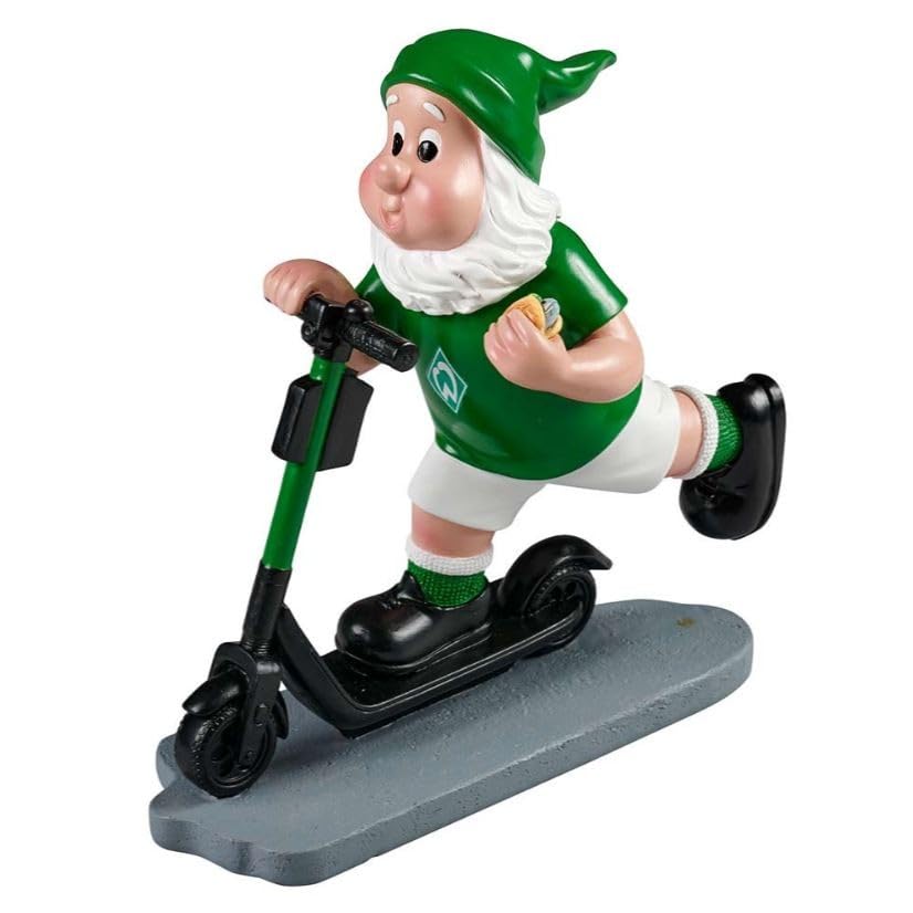 Werder Bremen Gartenzwerg Zwerg ** E-Roller **