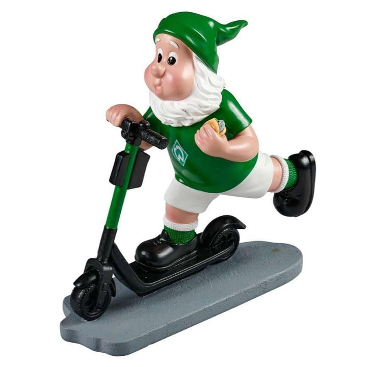 Werder Bremen Gartenzwerg Zwerg ** E-Roller **