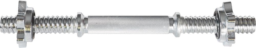 Bodyline Chrom-Lenkerstange mit Ringmutter für Gusseisenscheiben — Länge 33 cm — Durchmesser 25 mm —