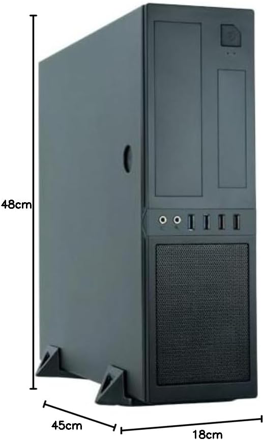 Chieftec Case Mini CS-12B Uni 300W Mini cs 12 b