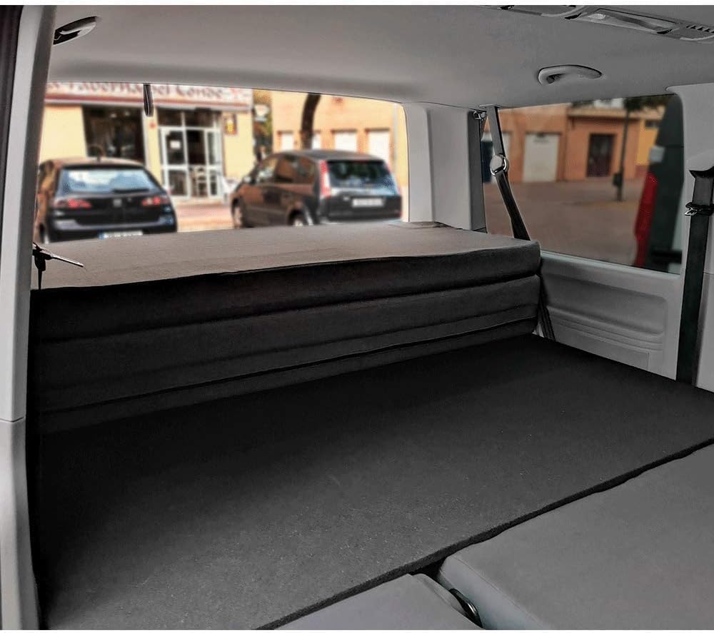 KFoam.es Faltbare Matratze für VW T5 T6 Multivan California Beach Caravelle 185 x 148 x 8