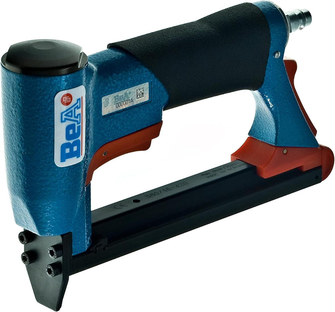 BeA -Tacker Nagler -Drucklufttacker Druckluftnagler Profi-Gerät 380/16-420