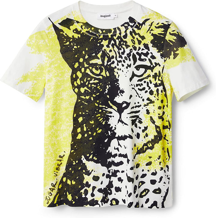 Desigual Damen Short Sleeve T-Shirt, L