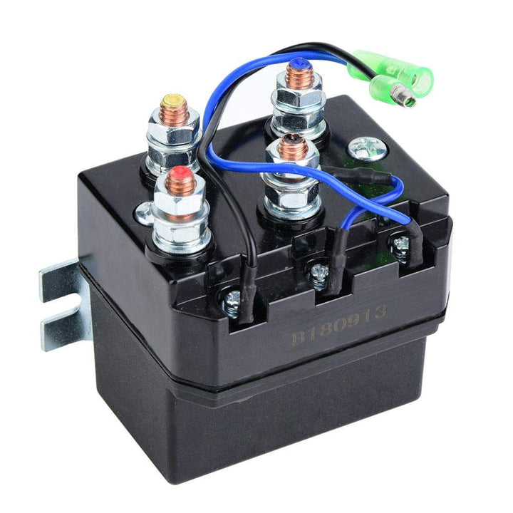 Winden Magnetrelais, für 1500-5000 lb Winden ATV UTV Windenschützmagnetrelais, schwarz