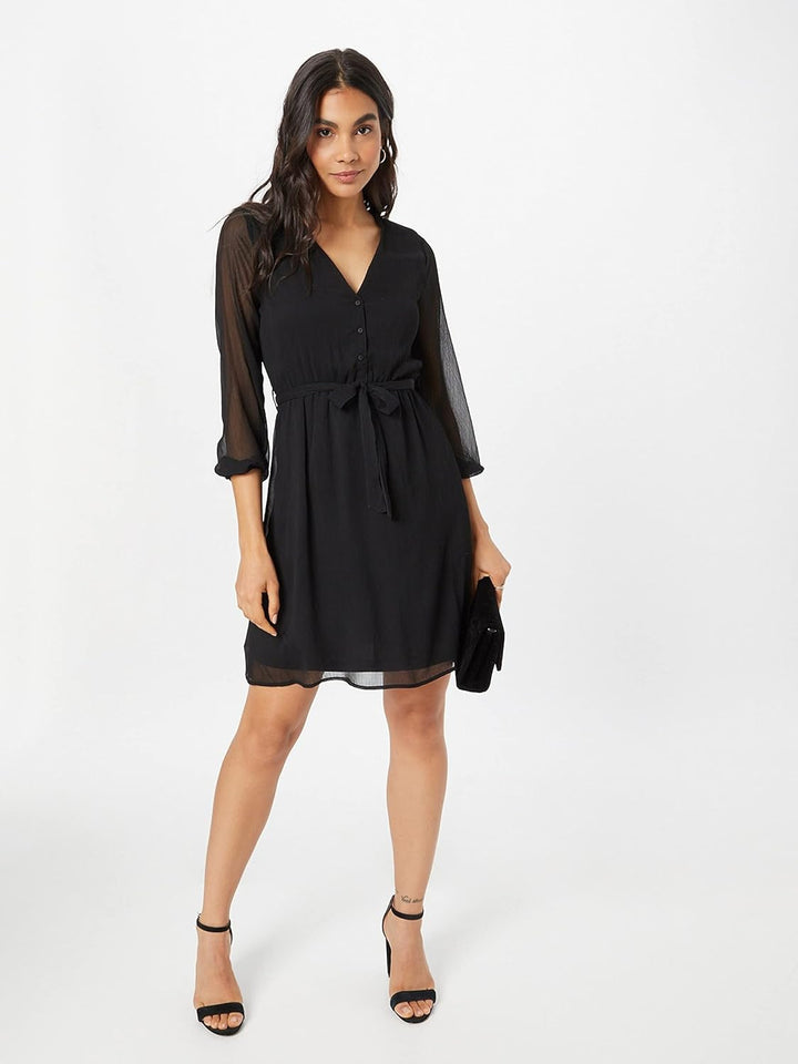 ONLY Female Kleid ONLCERA Kurzes Kleid XS Schwarz, XS Schwarz