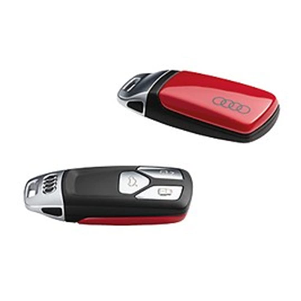Audi 8W0071208BY3U Schlüsselblende Cover, mit Ringe Logo, nur für Schlüssel 4M0959754 8W0959754 8S09