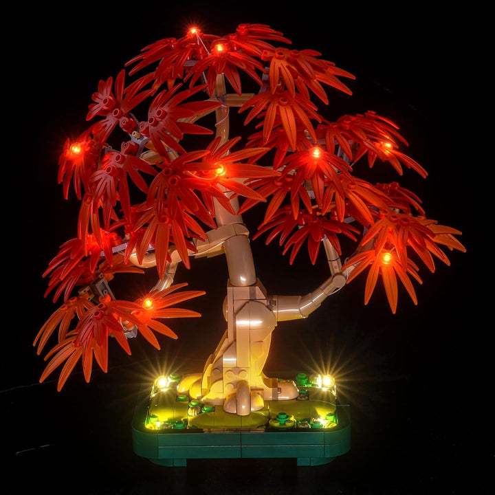 Led Licht Set Kompatibel mit Lego 10348 Japanese Red Maple Bonsai Tree (Kein Modell), Dekorationsbel