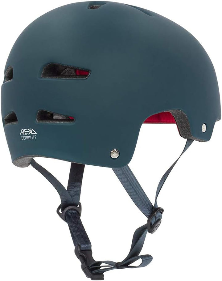 Rekd Unisex Jugend Junior Ultralite In-mold Helmet Helm , Blue (blau), xxs xs 49-52cm EU