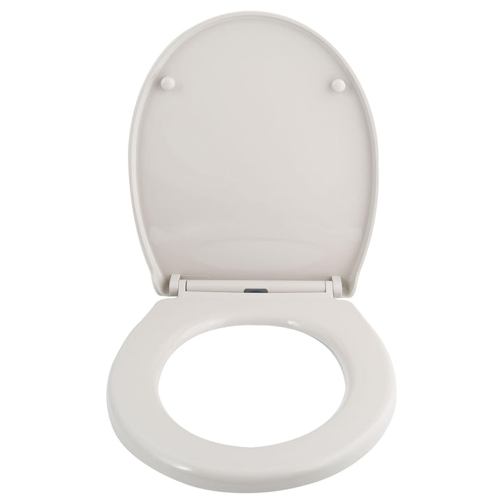 spirella Toilettendeckel oval Klodeckel mit Quick-Release-Funktion und Softclose Absenkautomatik. An
