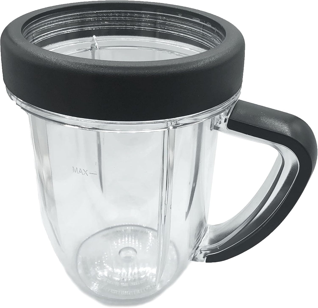 850 ml kurzer Mixbecher mit Griff, kompatibles Ersatzteil für NutriBullet RX NBM-U0274