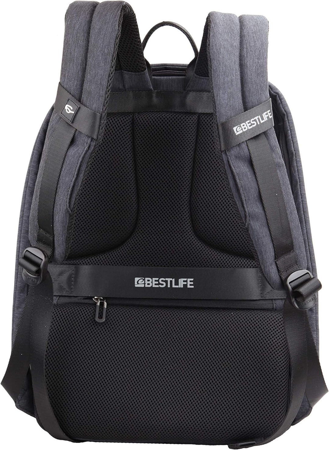 Best Life Travelsafe Barinas Rucksack, 46 cm, 23 Liter, Grau