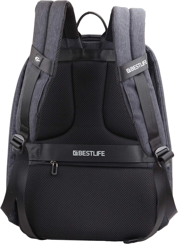 Best Life Travelsafe Barinas Rucksack, 46 cm, 23 Liter, Grau