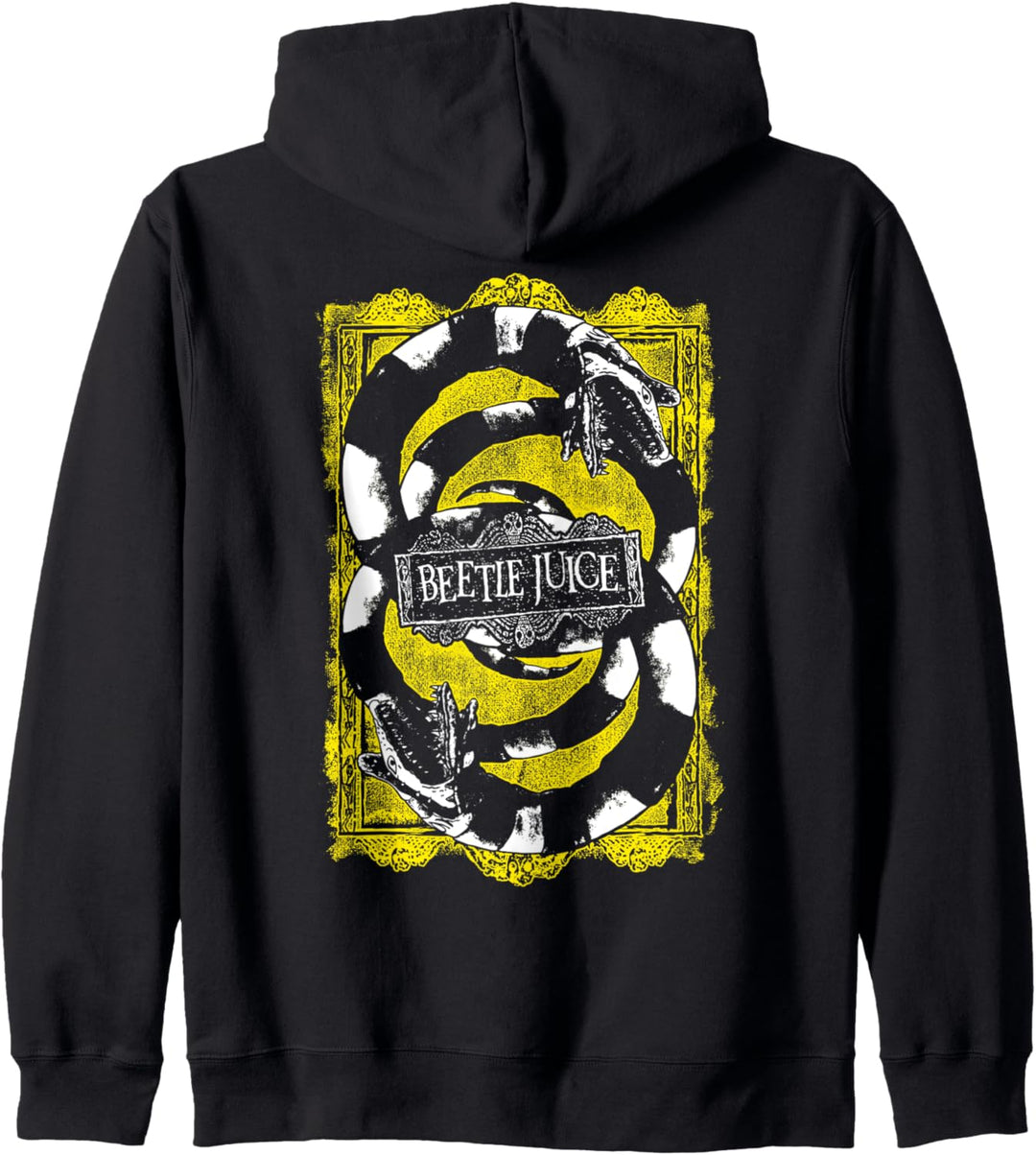 Beetlejuice Yellow We Got Worms Kapuzenjacke