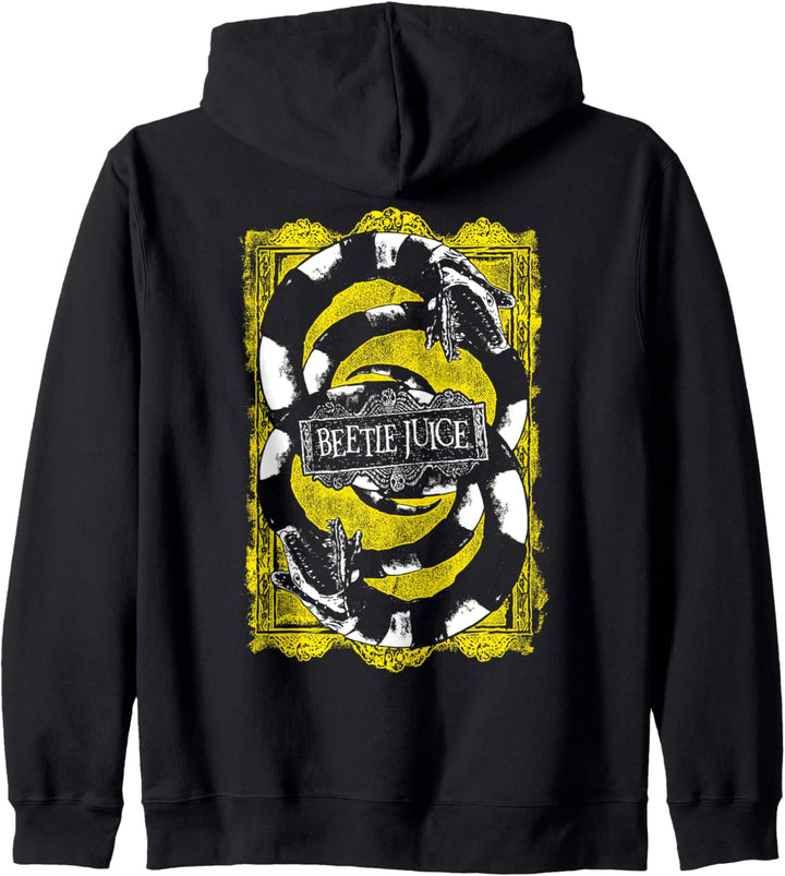 Beetlejuice Yellow We Got Worms Kapuzenjacke