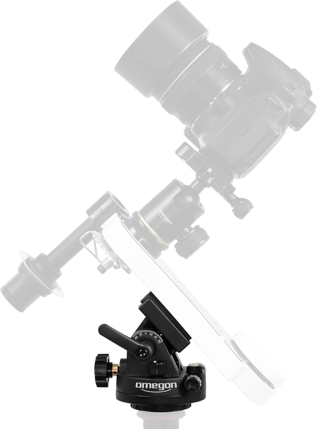 Omegon Polhöhenwiege mit 55mm Prismenschiene