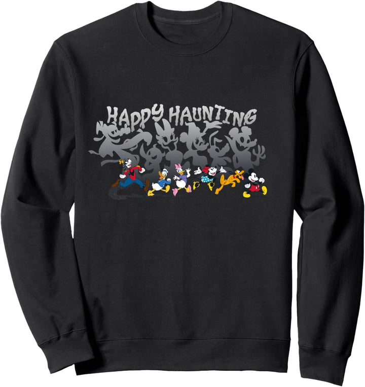 Disney Mickey and Friends Happy Haunting Halloween Sweatshirt