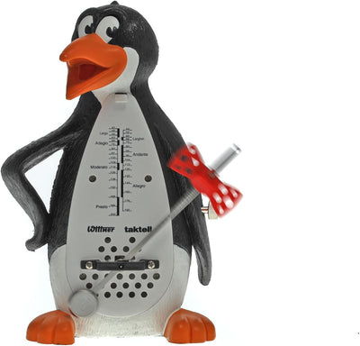 Wittner Metronom 839011 Kunststoffgehäuse ohne Glocke Taktell Pinguin, Pinguin