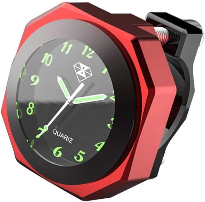 Motorrad wasserdichte Uhr schwarz blau rot silber für Fahrrad/Motorrad/SUV verschiedene Modelle, pas