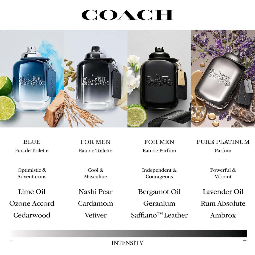 Coach For Men EdT, Linie: For Men, Eau de Toilette für Herren, Inhalt: 60ml 60.00 ml (1er Pack), 60.