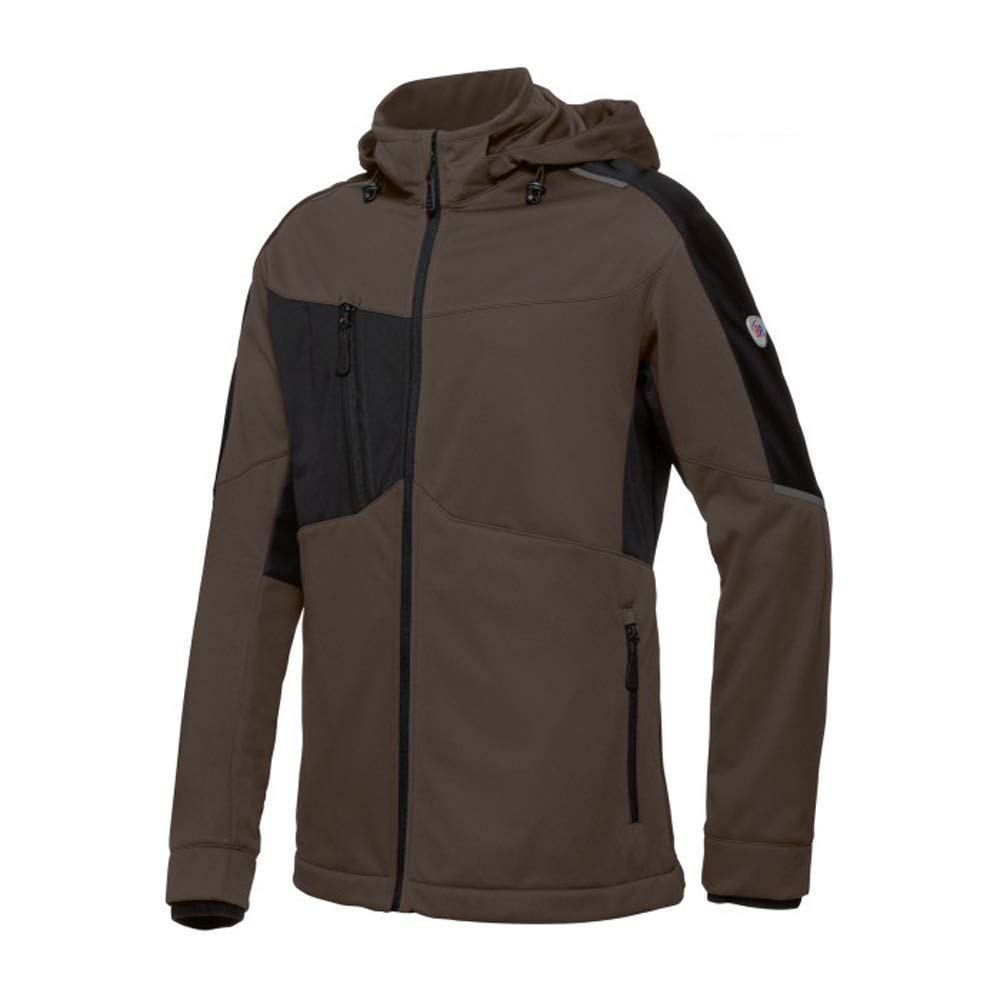 BP 1830-992-4832-3XLn Herren-Softshell-Jacke, Stehkragen, Frontreissverschluss, 240,00 g/m² 100% Pol