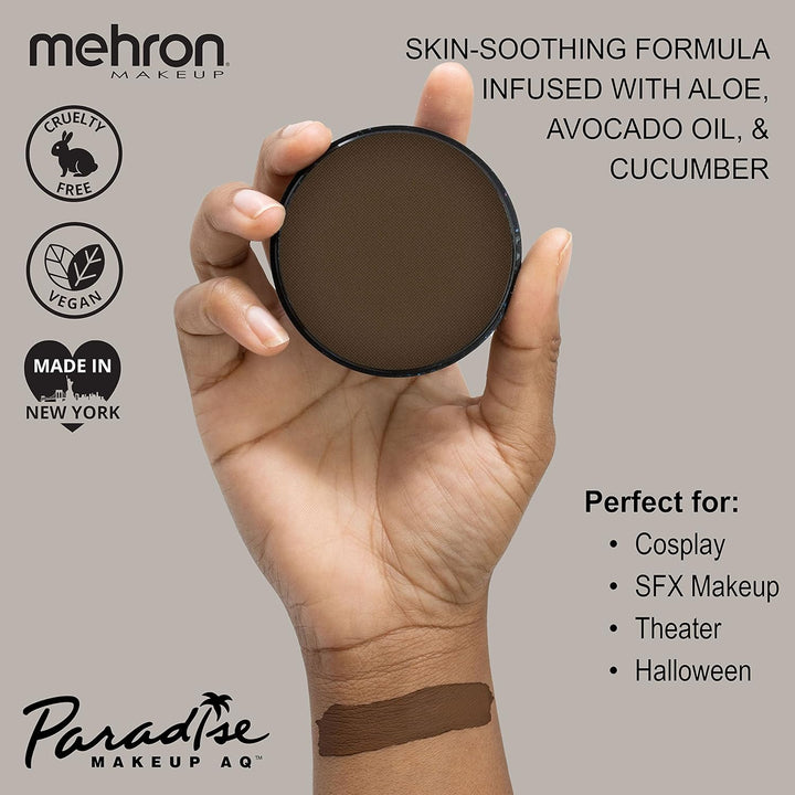 Mehron Paradise Make-up AQ Pro Size | Perfekt für Bühnen- und Bildschirmvorführungen, Spezialeffekte