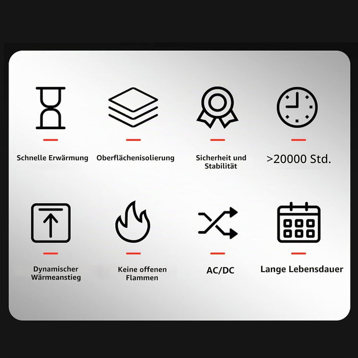 PTC-Heizelement 220V 50W PTC-Keramik-Luftheizgerät, PTC-Heizung, Elektrisch isolierte Keramik-Thermo