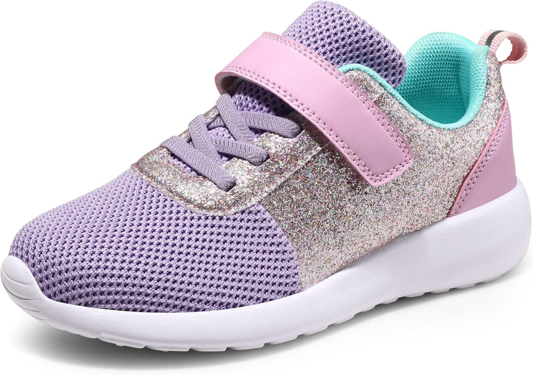 Mädchen Schuhe Kinder Turnschuhe Glitzer Sportschuhe Laufschuhe Hallenschuhe Sneakers Klettverschlus