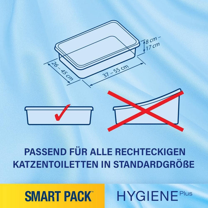 Catsan Smart Pack 2 Packs (2x4l) - Katzenstreu - Nicht-klumpend