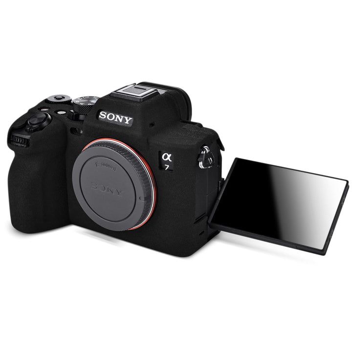 Rieibi Alpha 7 IV Digitalkamera Silikon Schutzhülle Sony A7 IV a7S III A1 Hülle Silikon Schutzhülle