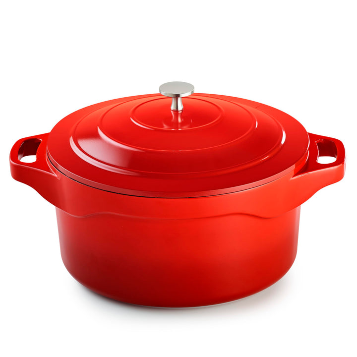 Pradel Excellence - PCUI003003 - Runder Schmortopf Magma aus Aluminiumguss Ø28cm - Antihaftbeschicht