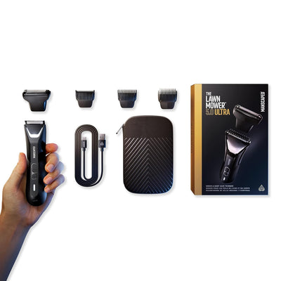 The Lawn Mower™ 5.0 Ultra von MANSCAPED™: SkinSafe™ Intim- und Körperhaartrimmer Mann, Bodygroomer,
