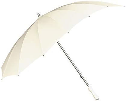 VON LILIENFELD Regenschirm Sonnenschirm Brautschirm Hochzeitsschirm Herz Creme, Creme
